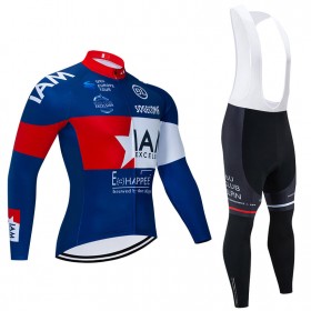 Conjunto Maillot + Culotte largo con tirantes 2020 IAM Cycling N002